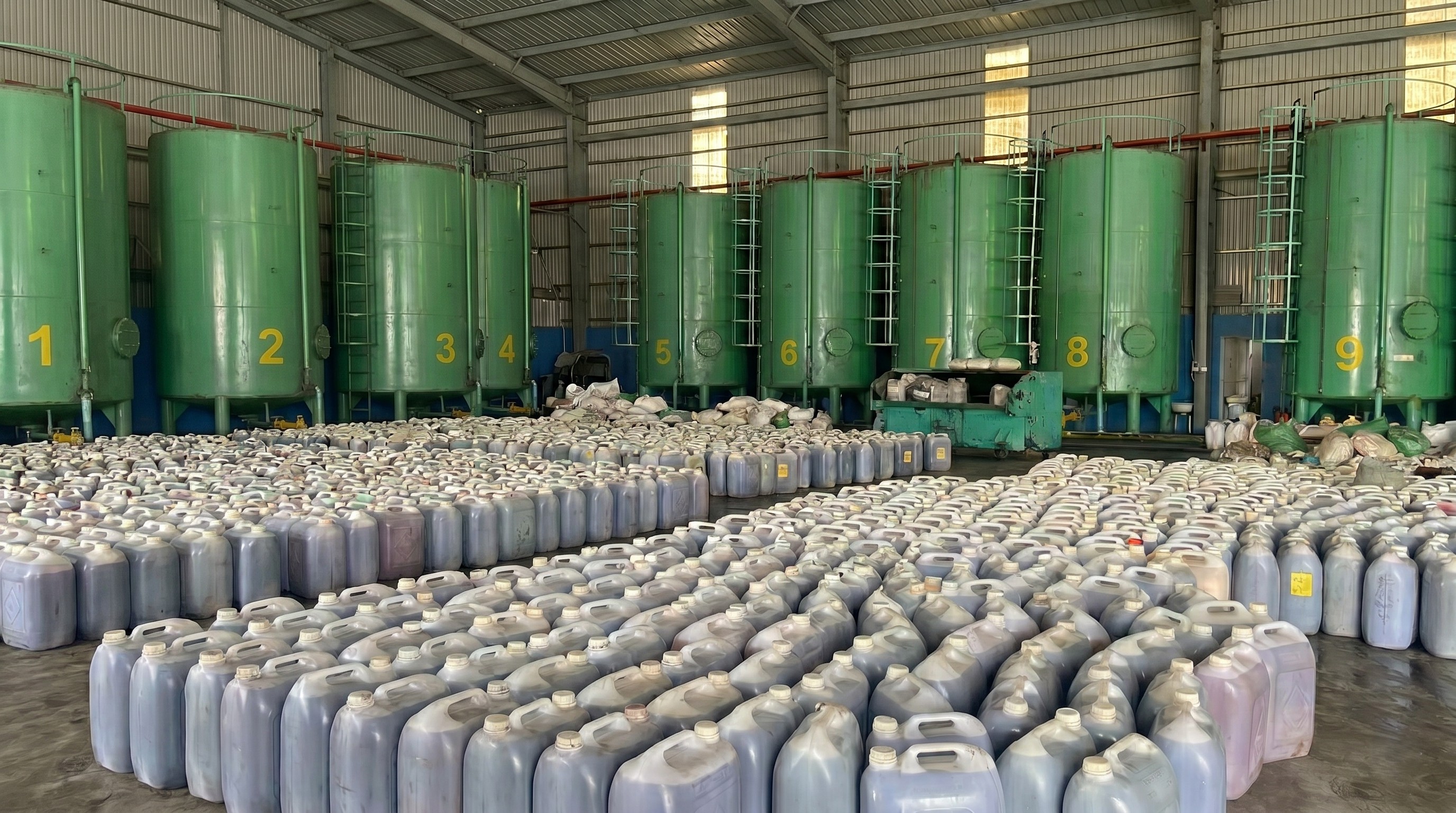 UCO Processing Tanks
