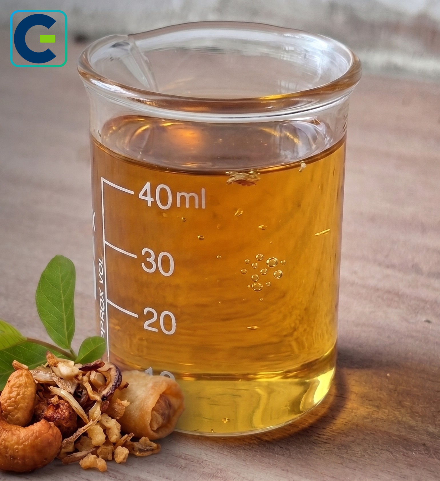 Used Cooking Oil Beaker