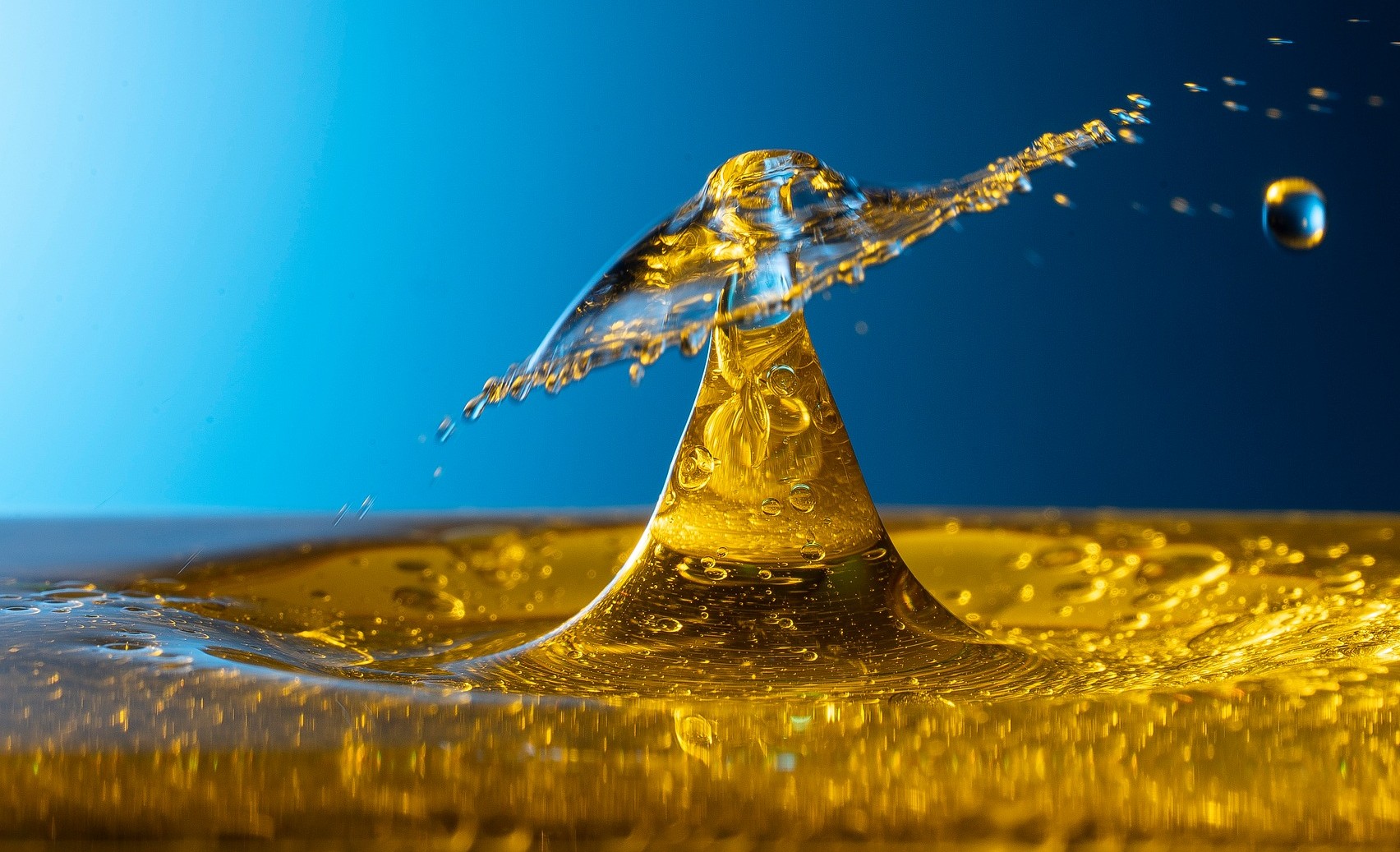 Golden Liquid Oil